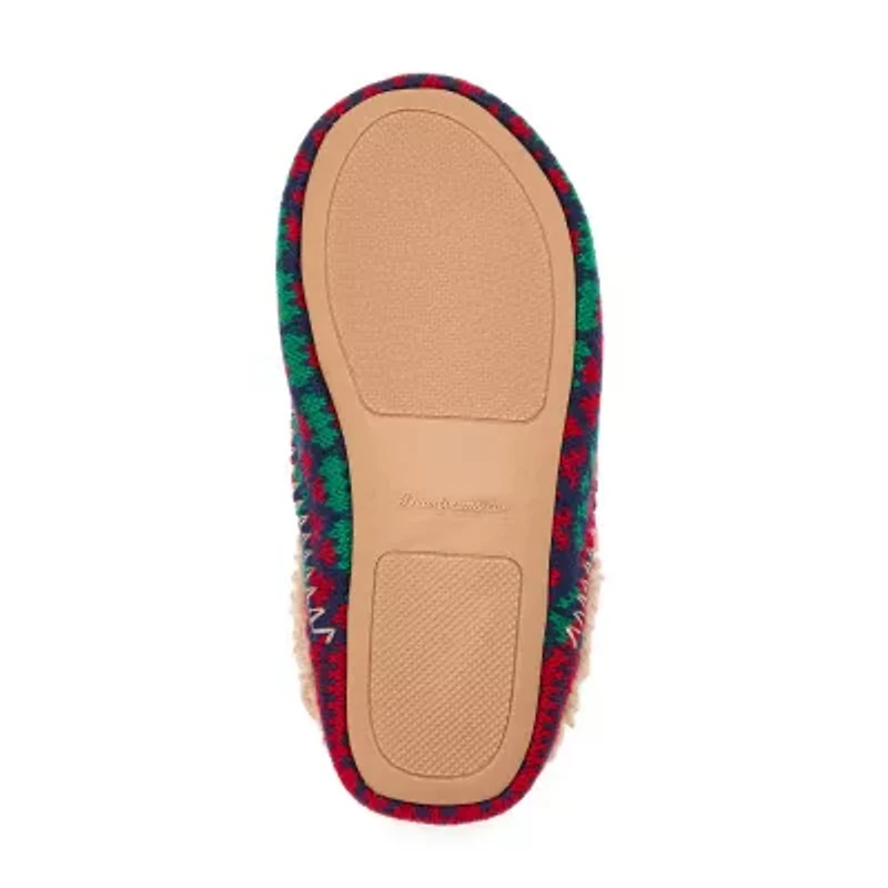 Dearfoams Womens Slip-On Slippers