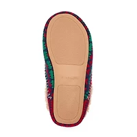Dearfoams Womens Slip-On Slippers
