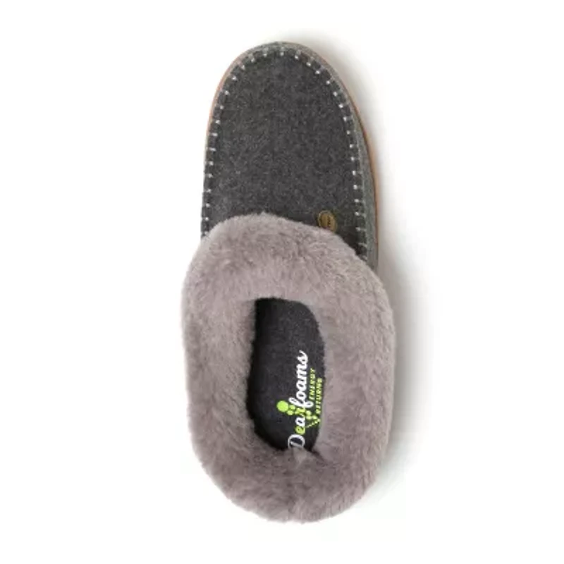 Dearfoams Womens Slip-On Slippers