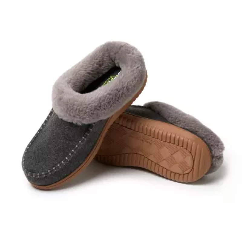 Dearfoams Womens Slip-On Slippers