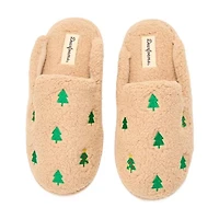 Dearfoams Womens Slip-On Slippers