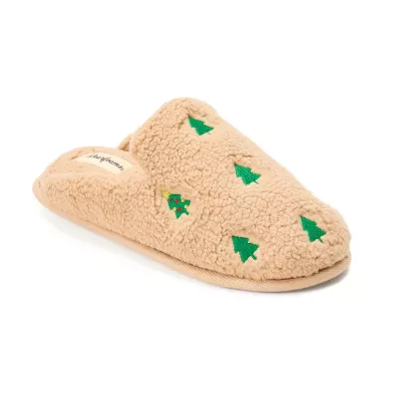 Dearfoams Womens Slip-On Slippers