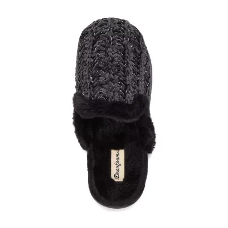 Dearfoams Womens Slip-On Slippers