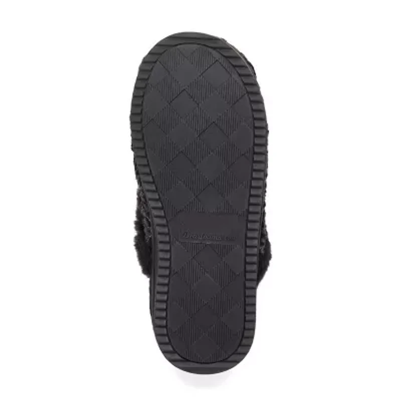 Dearfoams Womens Slip-On Slippers