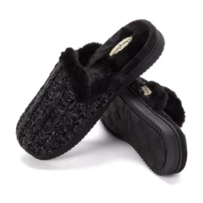Dearfoams Womens Slip-On Slippers