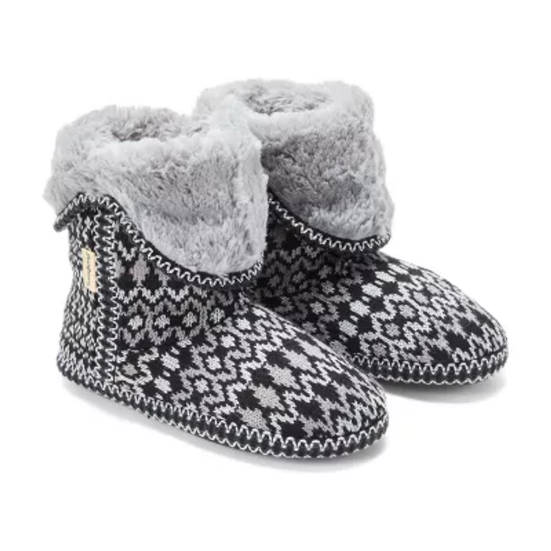 Dearfoams Womens Slip-On Slippers