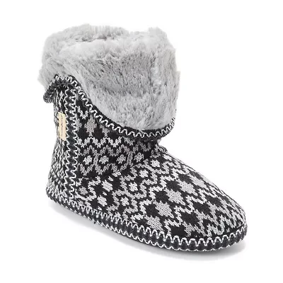 Dearfoams Womens Slip-On Slippers