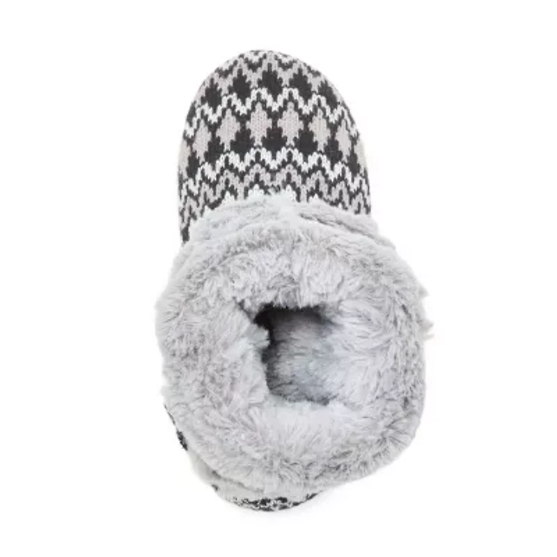 Dearfoams Womens Slip-On Slippers