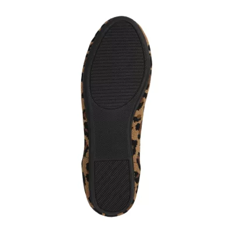 Mia Girl Knit Womens Round Closed Toe Ballet Flats