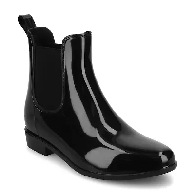 Journee Collection Womens Flat Heel Rain Boots