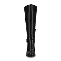 Journee Collection Womens Stacked Heel Dress Boots