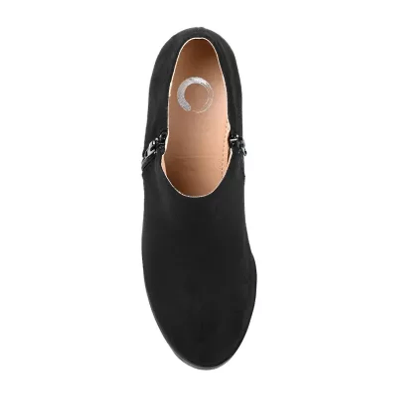 Journee Collection Womens Sanzi Kitten Heel Booties