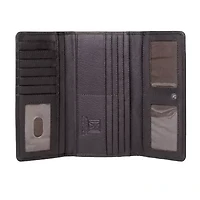 Karla Hanson Womens Rfid Blocking Trifold Wallet