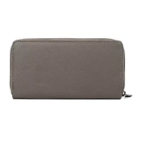 Karla Hanson Womens RFID Blocking Zip Around Wallet