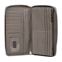 Karla Hanson Womens RFID Blocking Zip Around Wallet