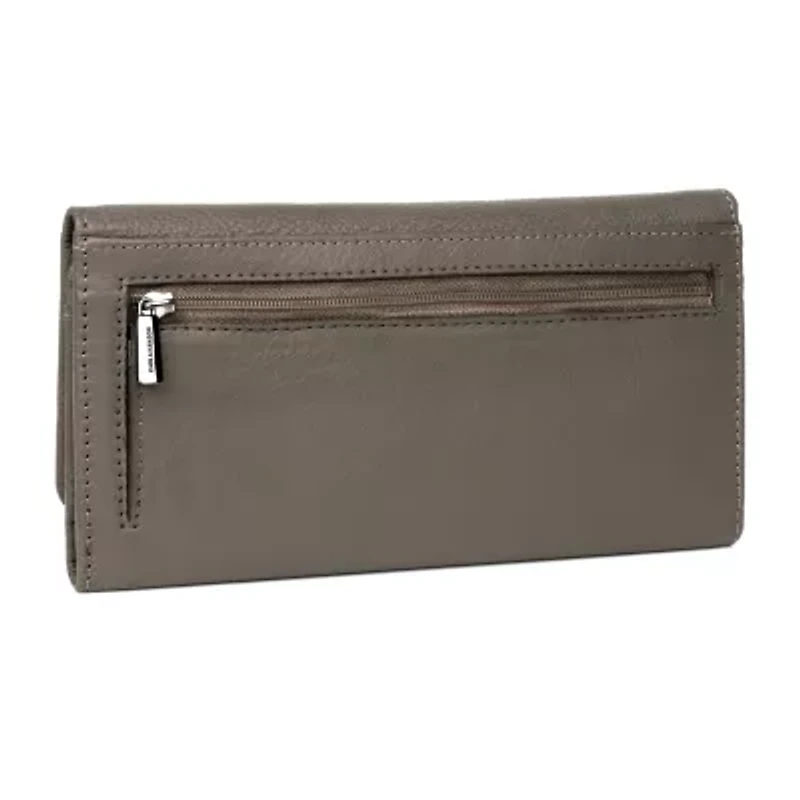 Karla Hanson Womens Rfid Blocking Trifold Wallet