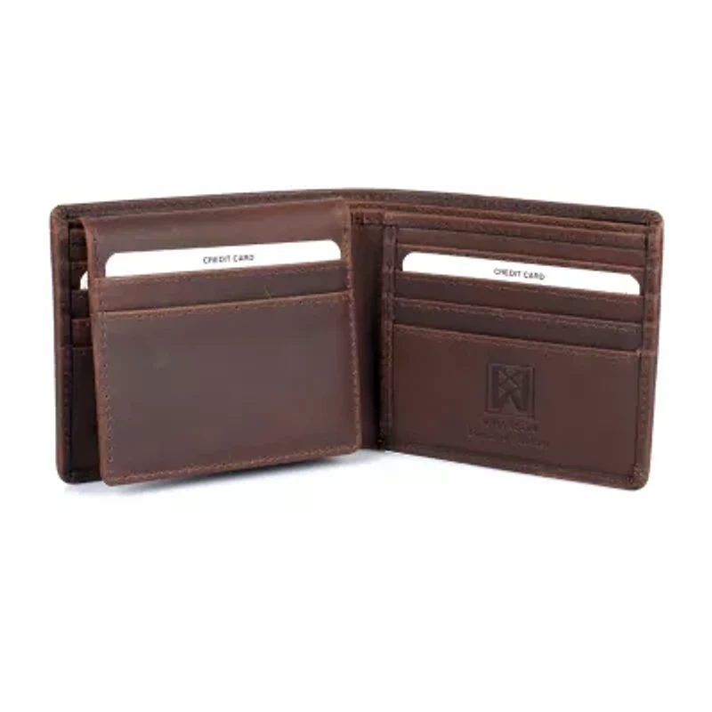 Karla Hanson Mens Rfid Blocking Bifold Wallet