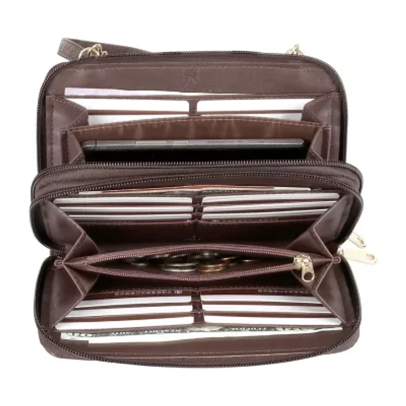 Karla Hanson Womens Rfid Blocking Wallet