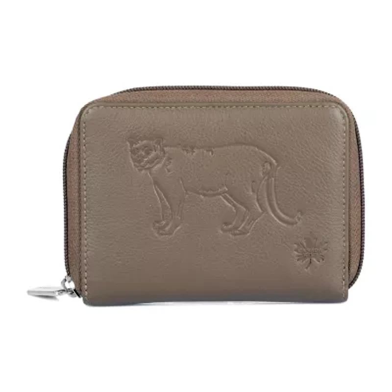Karla Hanson Womens RFID Blocking Zip Around Wallet