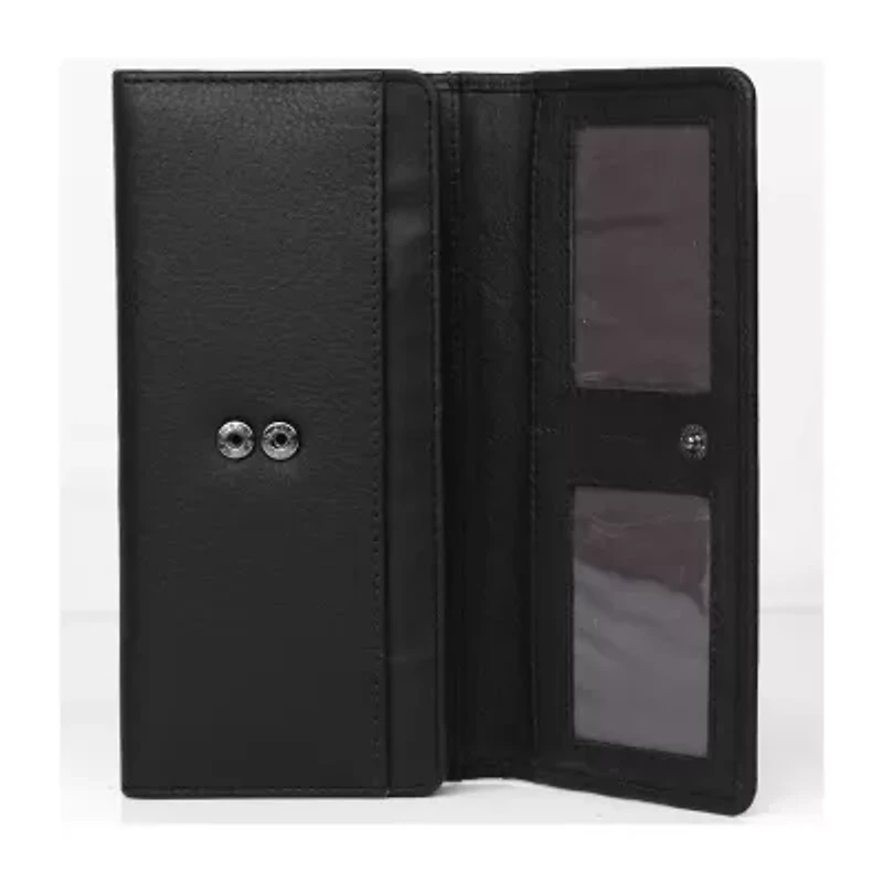 Karla Hanson Womens RFID Blocking Trifold Wallet
