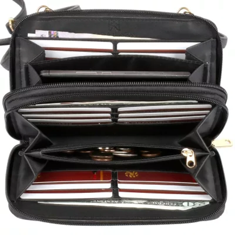 Karla Hanson Womens Rfid Blocking Wallet