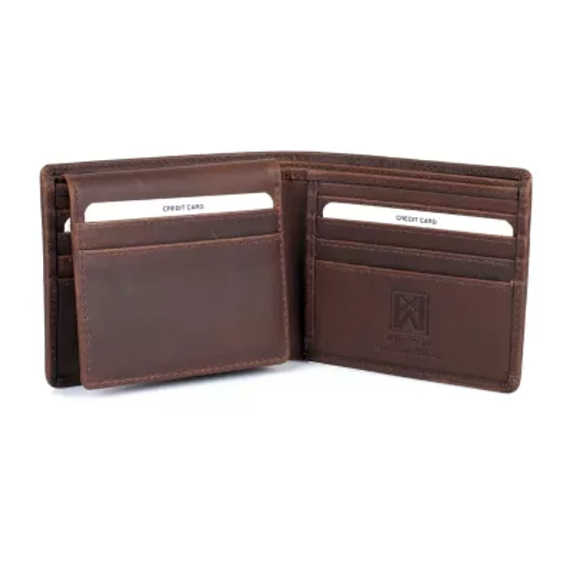 Karla Hanson Mens Rfid Blocking Bifold Wallet
