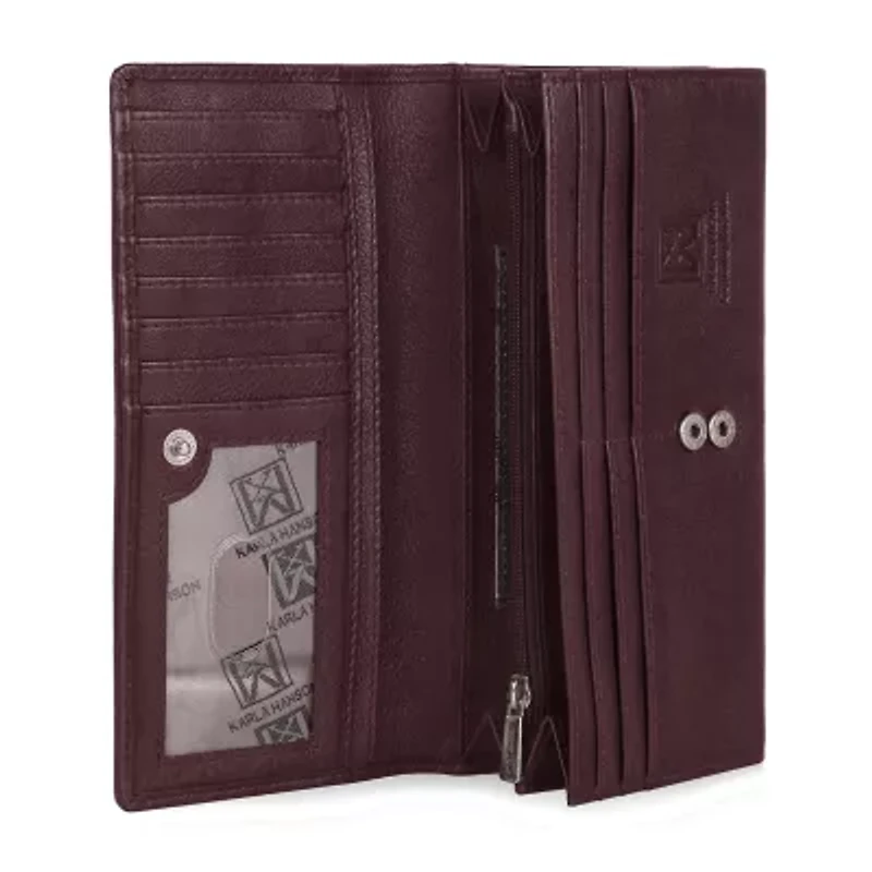 Karla Hanson Womens Rfid Blocking Envelope Wallet