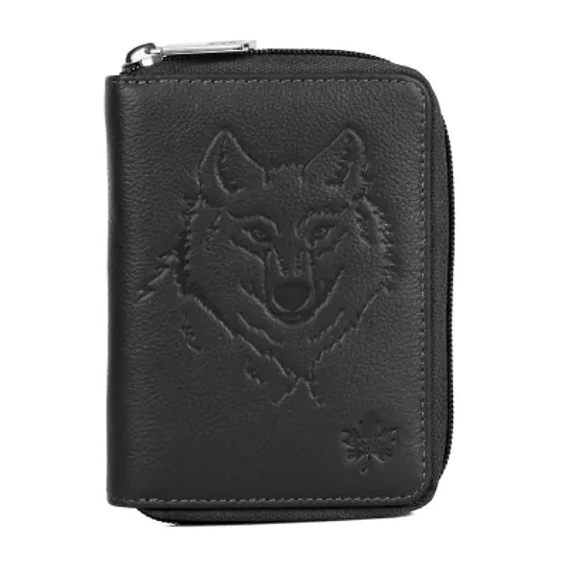 Karla Hanson Womens RFID Blocking Zip Around Wallet