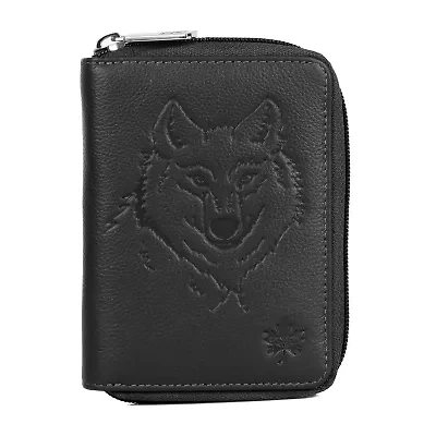 Karla Hanson Womens RFID Blocking Zip Around Wallet