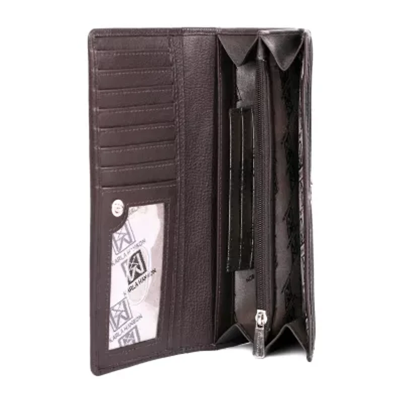 Karla Hanson Womens Rfid Blocking Envelope Wallet