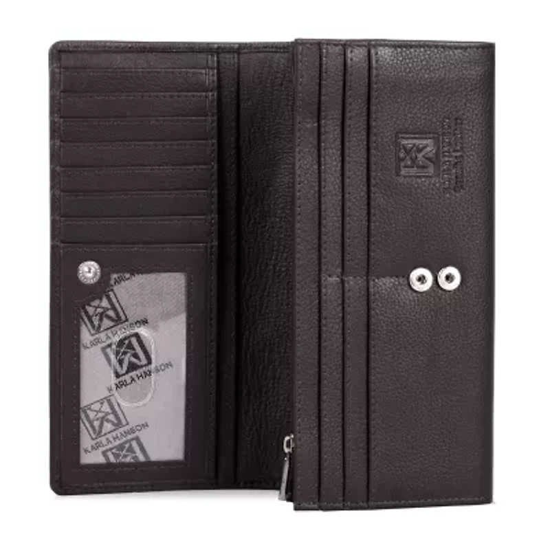 Karla Hanson Womens Rfid Blocking Envelope Wallet