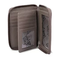 Karla Hanson Womens Rfid Blocking Zip Around Wallet