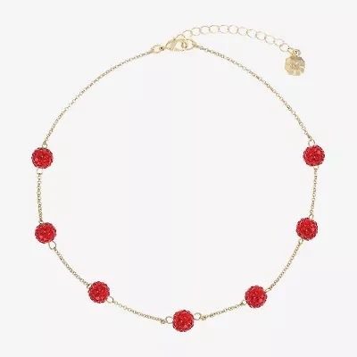 Monet Jewelry Strand Womens 17 Inch Collar Necklace