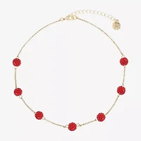 Monet Jewelry Strand Womens 17 Inch Collar Necklace