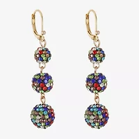 Monet Jewelry Womens Glass Drop Earrings