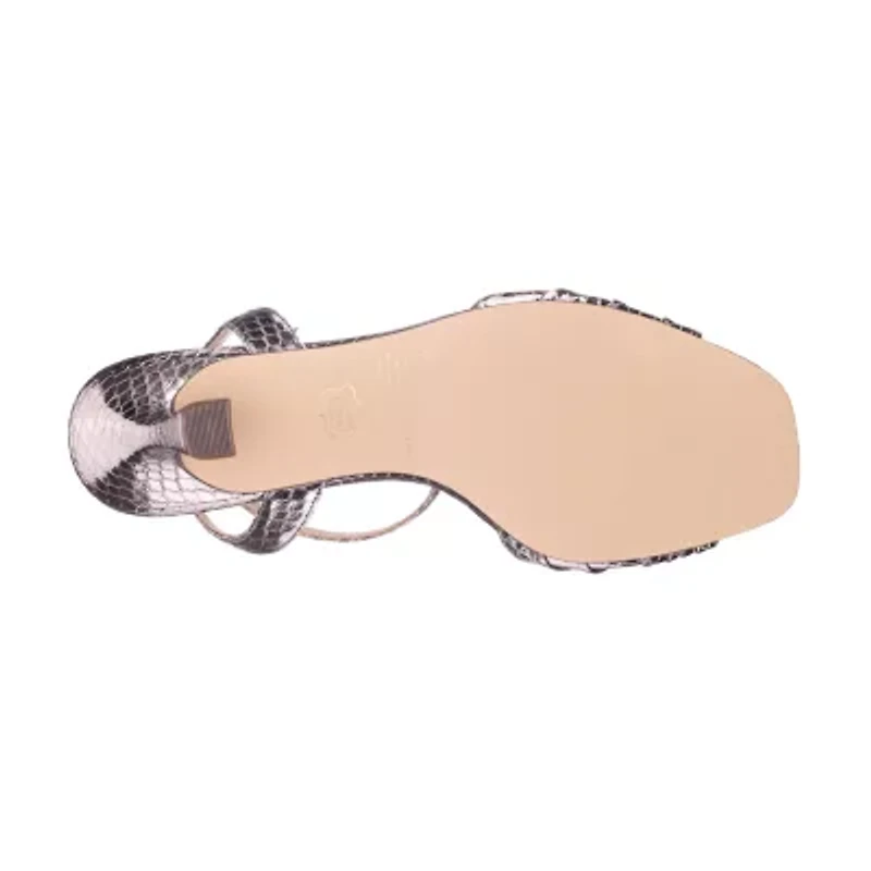 I. Miller Daryl Womens Square Open Toe Stiletto Heel Pumps