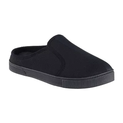 Isotoner Mens Memory Foam Slip-On Slippers