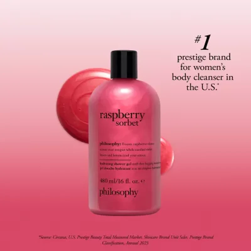 Philosophy Raspberry Sorbet Hydrating Shower Gel 480ml