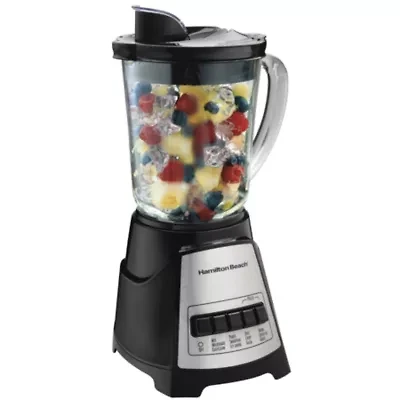 Hamilton Beach® Wave Crusher Glass Jar Blender - Black