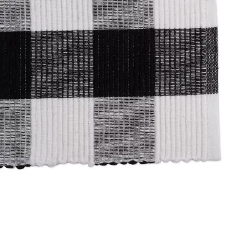 Design Imports Buffalo Check Ribbed 6-pc. Placemat
