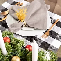 Design Imports Buffalo Check Ribbed 6-pc. Placemat