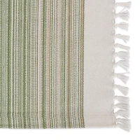 Design Imports Striped Fringed 6-pc. Placemat