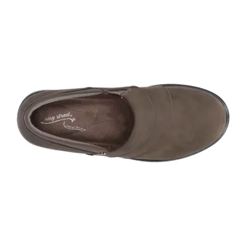 Easy Street Maybell Womens Round Slip-On Shoe