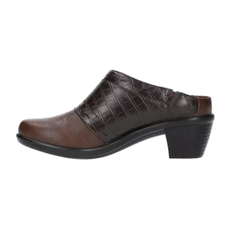 Easy Street Cynthia Womens Round Mules