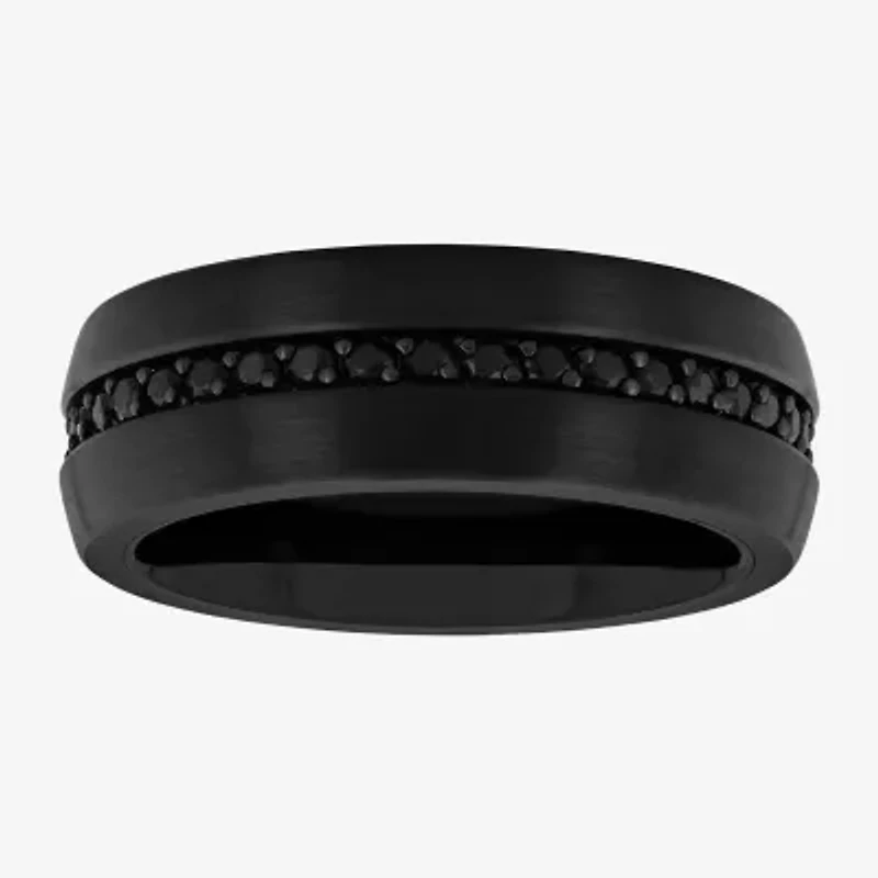 Modern Bride Gemstone 8MM Tungsten Wedding Band