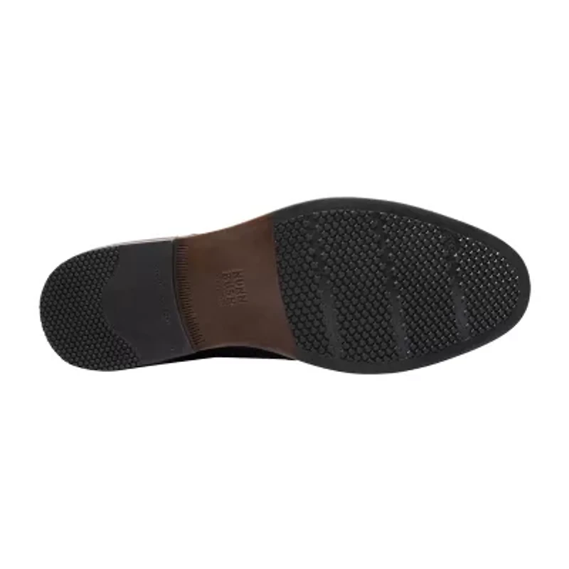 Nunn Bush Calderone Mens Round Closed Toe Oxford Shoes