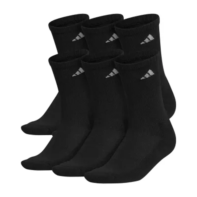 adidas Cushioned Womens 6 Pair Crew Socks