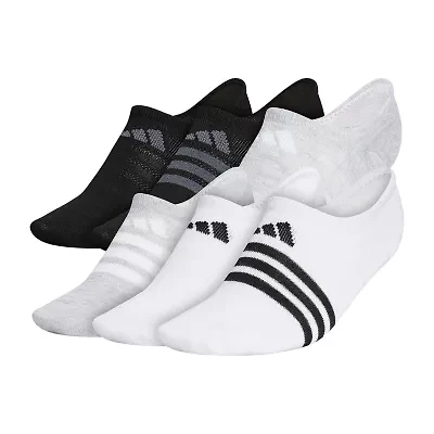 adidas Superlite Womens Breathable Multi-Pack 6 Pair Liner Socks