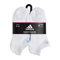 adidas Cushioned Womens 6 Pair No Show Socks