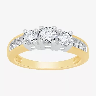 Love Lives Forever™ Natural Diamond 3-Stone Ring